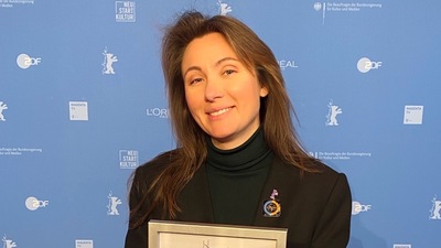 Berlin'de ödül kazandı