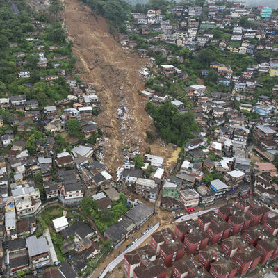 Brezilya'da ölümcül sel felaketi!