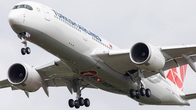 THY'nin Airbus A350-900 tipi 6'ncı uçağı İstanbul'da