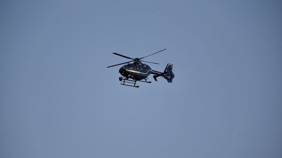 Miami sahiline helikopter düştü