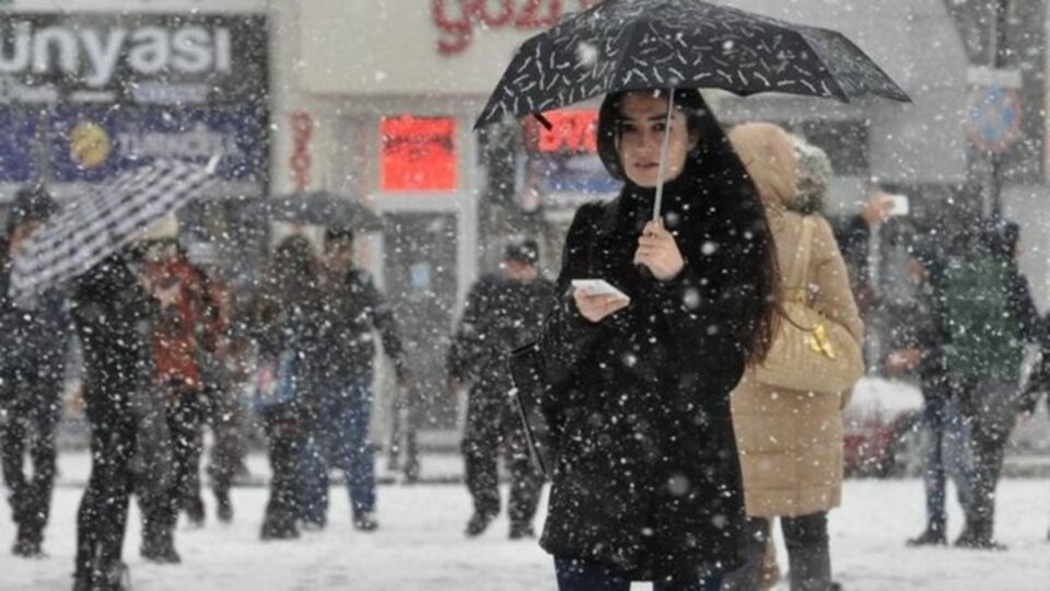 Meteoroloji'den haritalı uyarı! 11 kente kar geliyor!