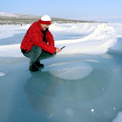 Burası Alaska değil! Gören telefona sarılıyor