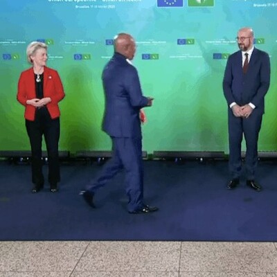 Ugandalı bakan, Von der Leyen'i görmezden geldi