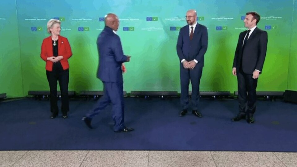 Ugandalı bakan, Von der Leyen'i görmezden geldi