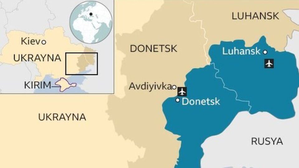 Rusya'nın tanıdığı Donetsk ve Luhansk nerede ve statüsü ne?