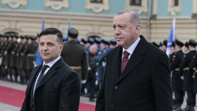 Cumhurbaşkanı Erdoğan, Zelenskiy ile görüştü