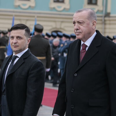Cumhurbaşkanı Erdoğan, Zelenskiy ile görüştü