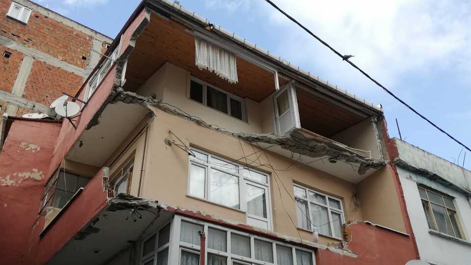 Felaketten 5 dakikalık farkla kurtuldular!