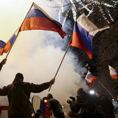 Putin'in kararı Donetsk'te kutlandı