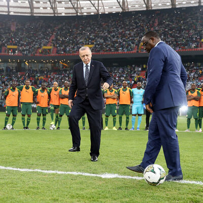 Cumhurbaşkanı Erdoğan, mevkidaşına pas attı