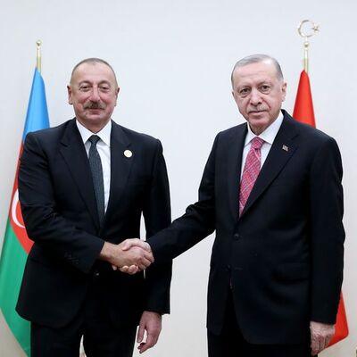 Cumhurbaşkanı Erdoğan, Aliyev ile görüştü