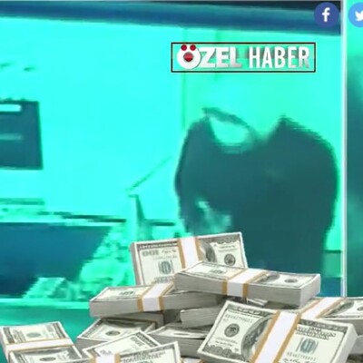 8,5 milyon liralık döviz çaldılar