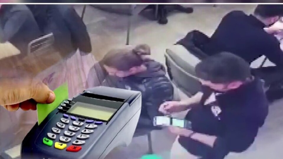 Restoranda manyetik tuzak