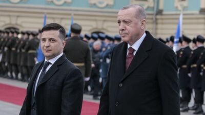 Cumhurbaşkanı Erdoğan, Zelenskiy ile görüştü