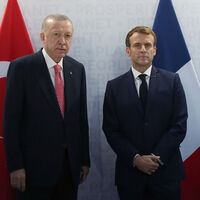 Cumhurbaşkanı Erdoğan Macron ile görüştü!