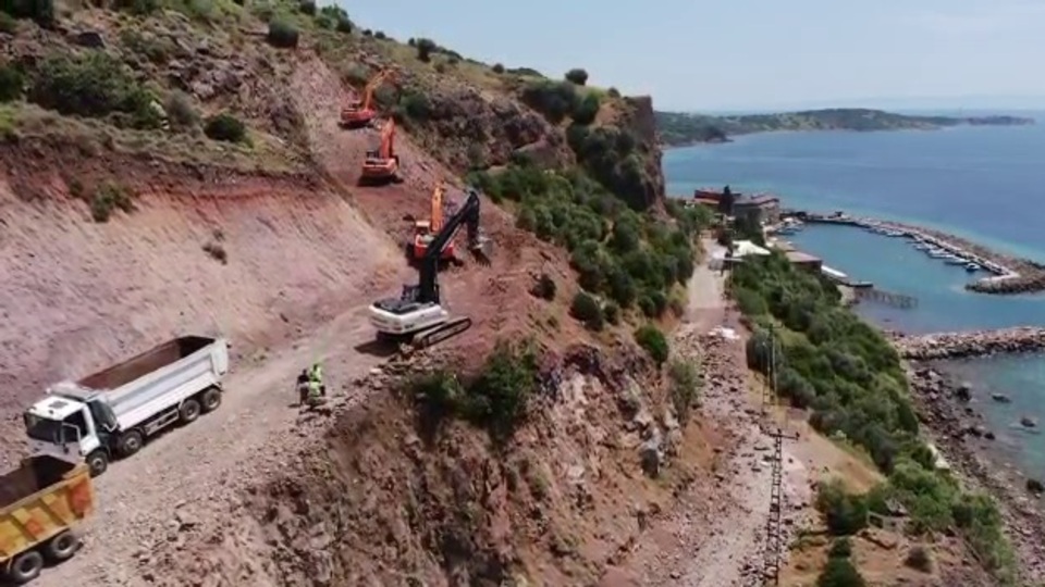 Görüntüler tartışmalara yol açmıştı! Assos'ta sıcak gelişme