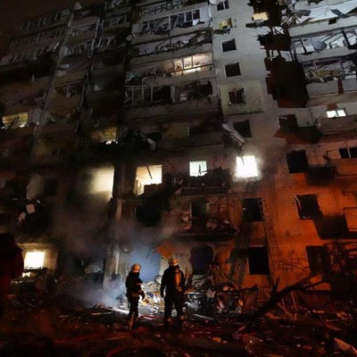 Ukrayna'da patlama sesleri! Görüntüler korkunç