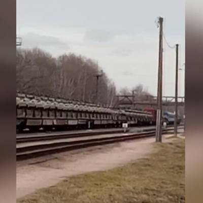 Rus tankları Belarus'ta görüntülendi!