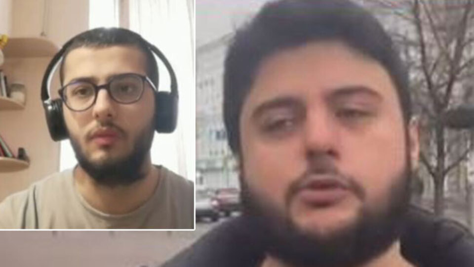 Rus tankı Kiev'de sivil aracı ezdi!