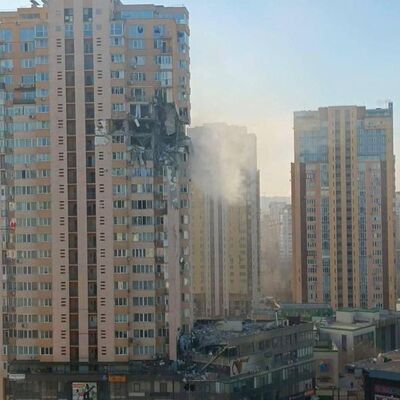 Kiev ateş altında! Kentten korkunç kareler!