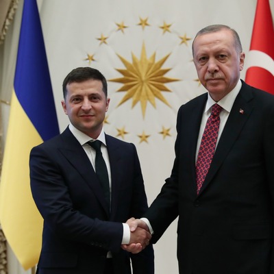 Cumhurbaşkanı Erdoğan, Zelenskiy ile görüştü
