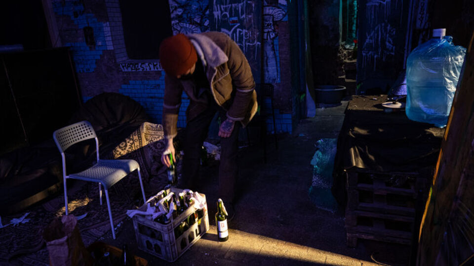 Kiev'de halk gıda sorunu yaşıyor