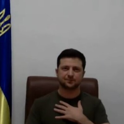 Zelenskiy: Işık karanlığa galip gelecek