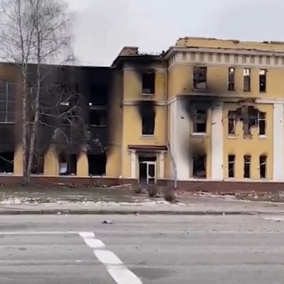 Harkov'dan yıkım görüntüleri!