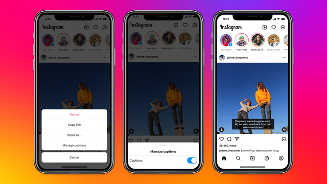 Instagram'a Türkçe altyazı özelliği
