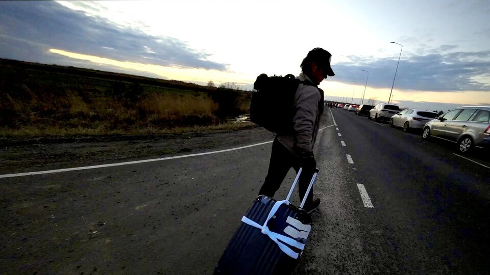 Ünlü oyuncu Penn, Ukrayna'dan böyle ayrıldı