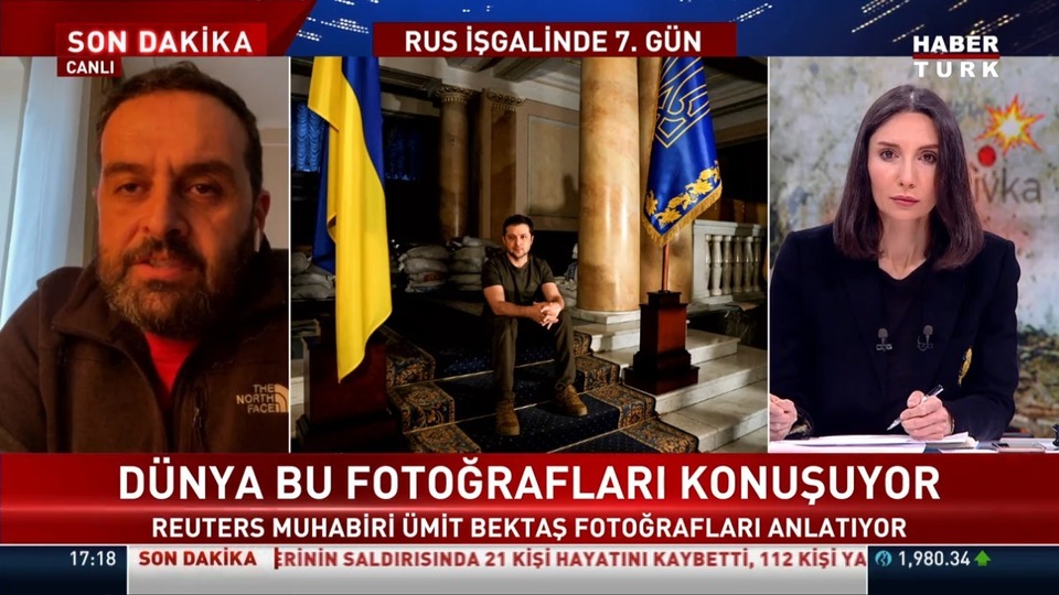 O fotoğrafları çeken Türk gazeteci konuştu