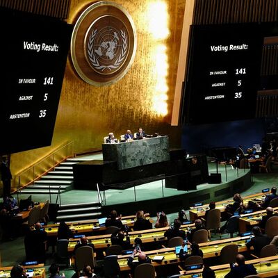 BM Genel Kurulu'nda Rusya kararı!