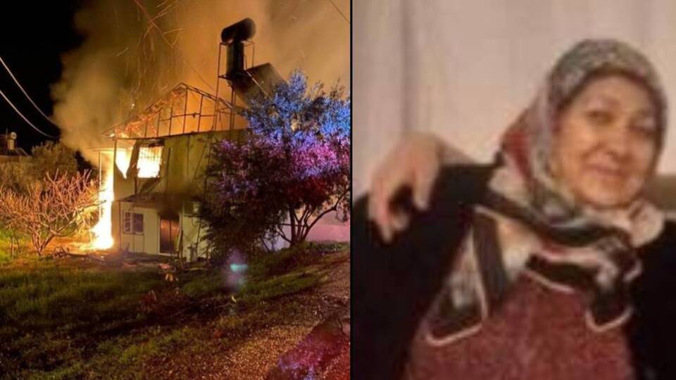 Korkunç! Kuşları ile altınları kurtarmak istedi