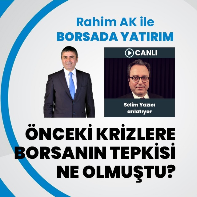 Krizlere borsa ne tepki vermişti?