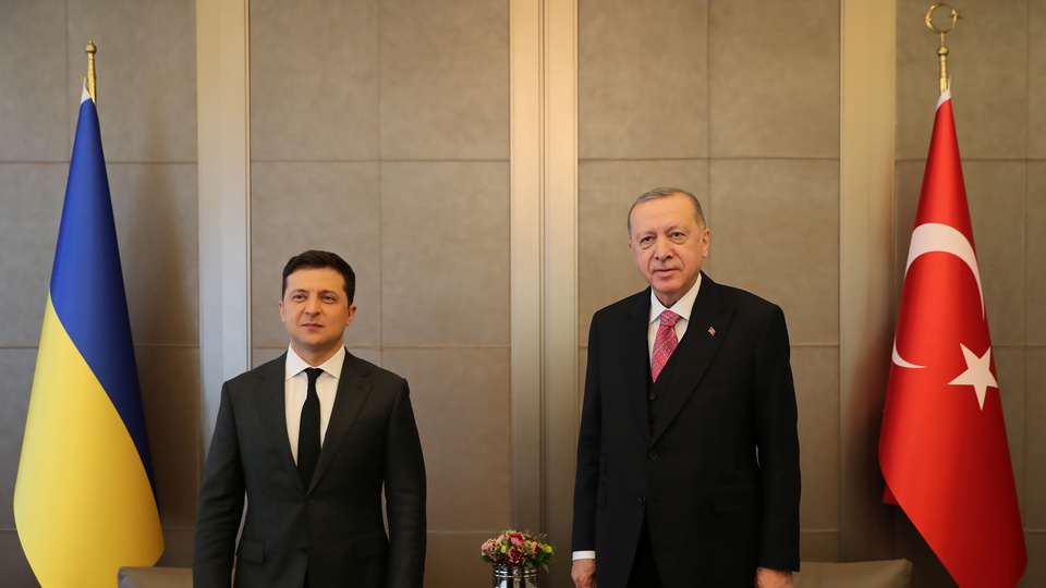Cumhurbaşkanı Erdoğan ve Ukrayna lideri Zelenskiy görüştü