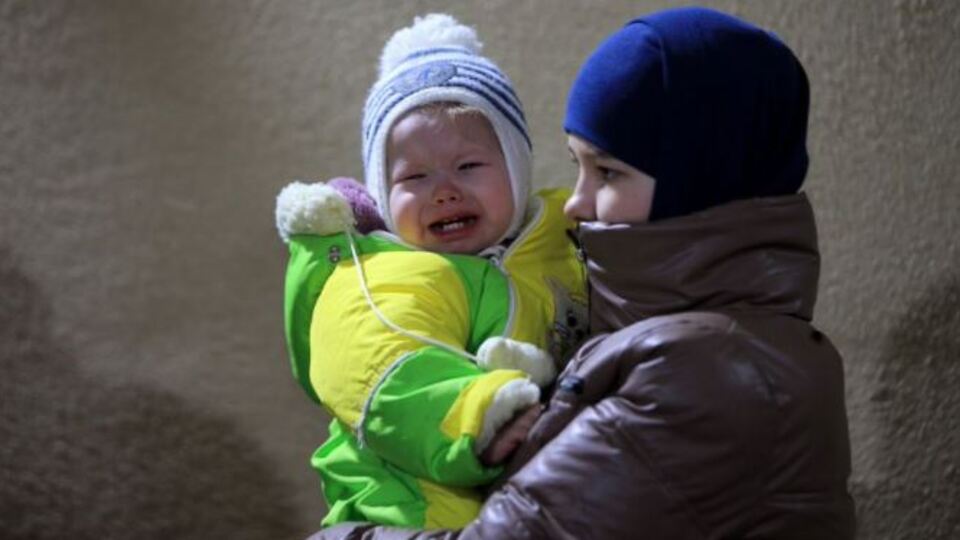 Ukrayna'dan tahliye edilenlere psikolojik destek