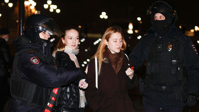 Rusya'da 20 kentte gösteri! Yüzlerce gözaltı!