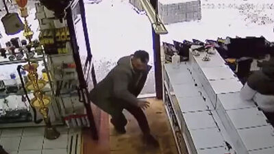 O anlar kamerada! Bir adımla hayat!