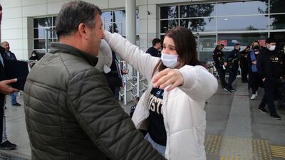 5 günlük yolculuğun ardından Merve Türkiye'de