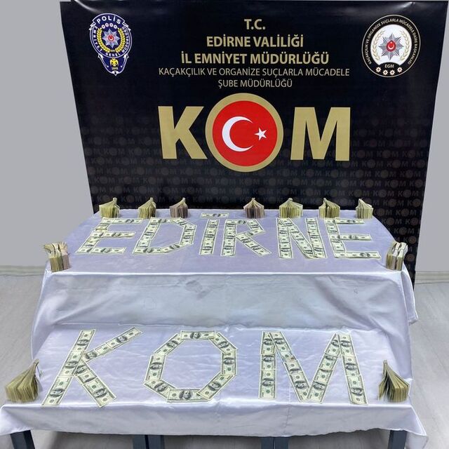 2 milyon TL'lik sahte dolar operasyonu