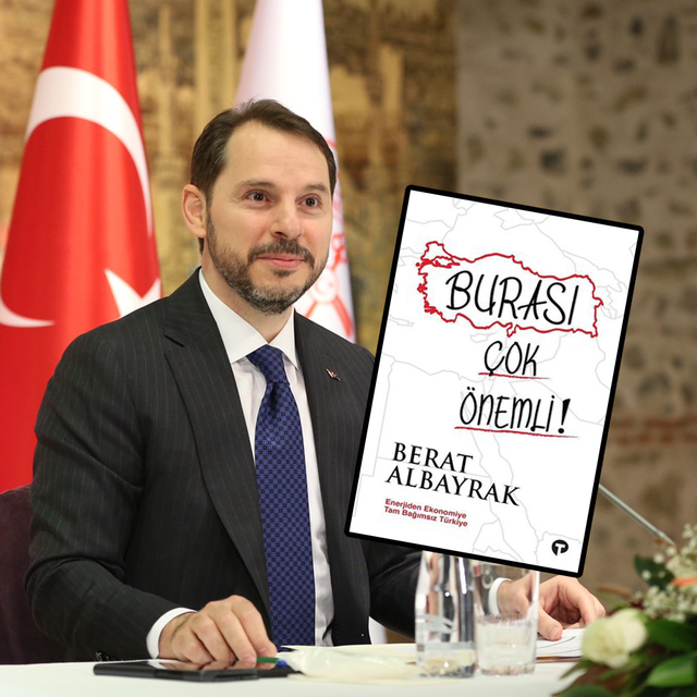 Berat Albayrak'ın kitabı ön satışta