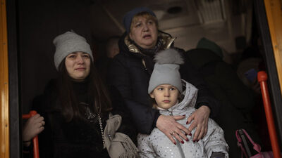 Ukraynalı kadınların en zor 8 Mart'ı