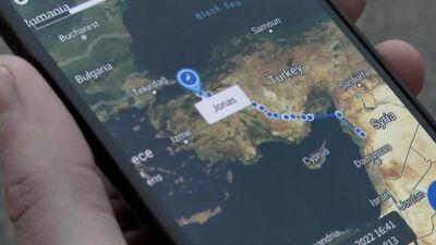 Verici ile takip ediliyor... İstanbul'a ulaştı