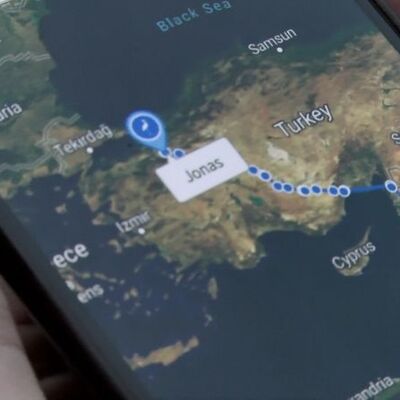 Verici ile takip ediliyor... İstanbul'a ulaştı