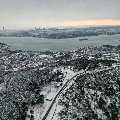 İstanbul'da eğitime kar engeli