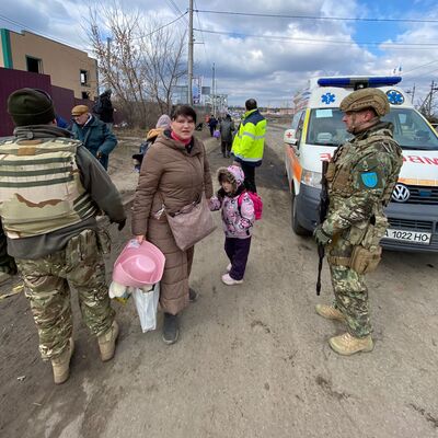 Acı görüntüler! İrpin'den kaçış sürüyor