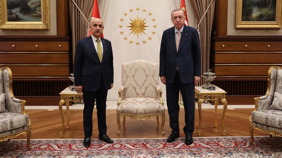 Cumhurbaşkanı Erdoğan, Kirişci'yi kabul etti