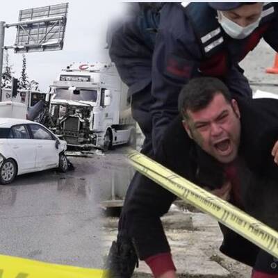 TIR kırmızı ışıkta duramadı: 1 ölü, 11 yaralı