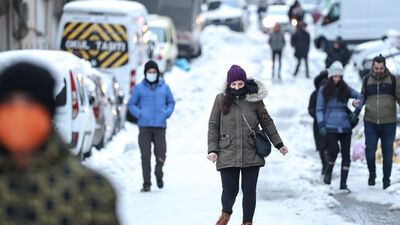 Beklenen kar yağışı geldi! İşte tahminler