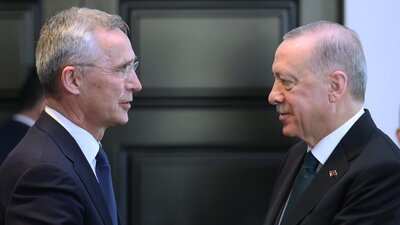 Cumhurbaşkanı Erdoğan, Stoltenberg ile görüştü